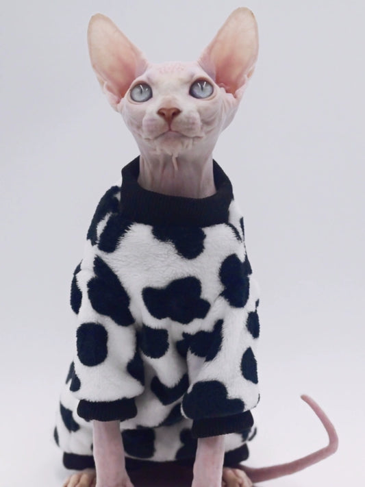 Hairless Cat Sweater Autumn and Winter Thickened Bejirog Soft Fabric German, Knis, Sphinx Cat Clothes